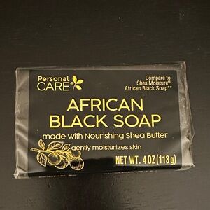 Personal Care African Black Soap with Shea Butter